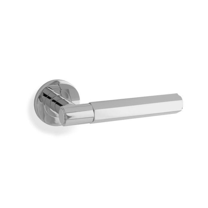 Eurospec Alexander & Wilks Hex Spitfire Lever on Round Rose AW224