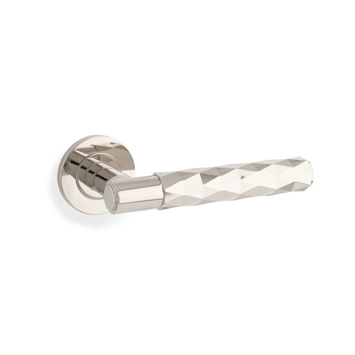 Eurospec Alexander & Wilks Dimond Cut Spitfire Lever on Round Rose AW226