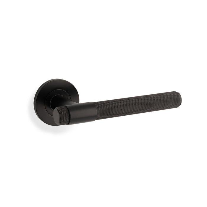 Eurospec Alexander & Wilks Kingston Knurled Lever on Round Rose AW240