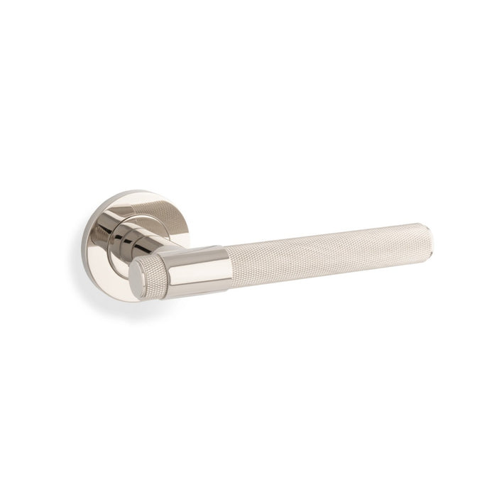 Eurospec Alexander & Wilks Kingston Knurled Lever on Round Rose AW240
