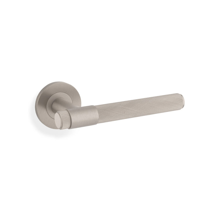 Eurospec Alexander & Wilks Kingston Knurled Lever on Round Rose AW240