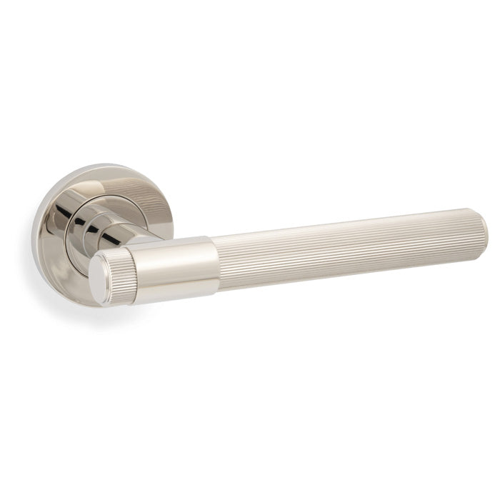 Eurospec Alexander & Wilks Kingston Reeded Lever on Round Rose AW242