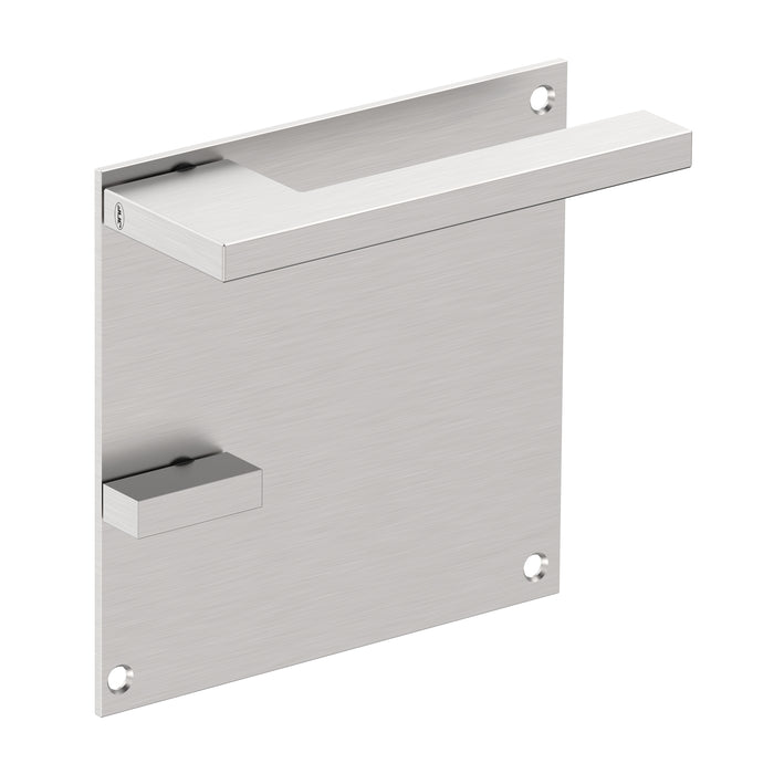 JNF Slim Square Door Lever Handle with Plate IN.00.432.PQ