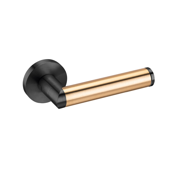 JNF Link Collection Link Brass Door Lever Handle IN.00.45