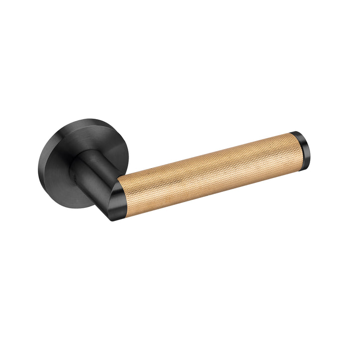 JNF Link Collection Link Brass Door Lever Handle IN.00.45