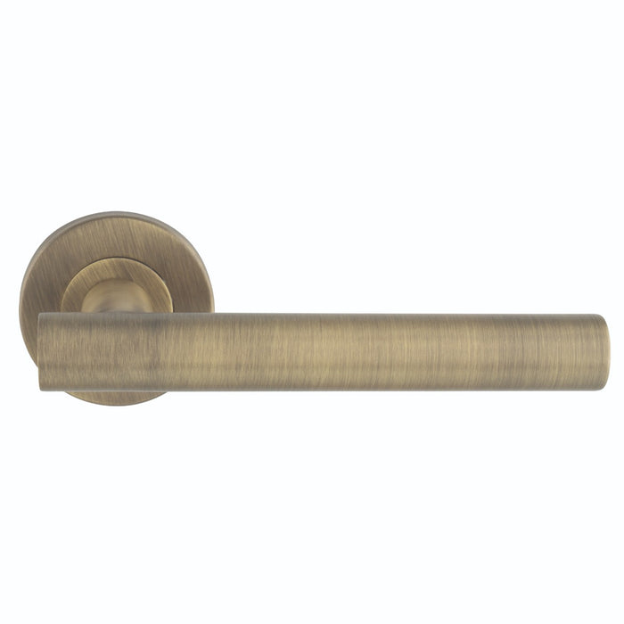 Eurospec Philadelphia Lever on Sprung Push on Round Rose CSL1194