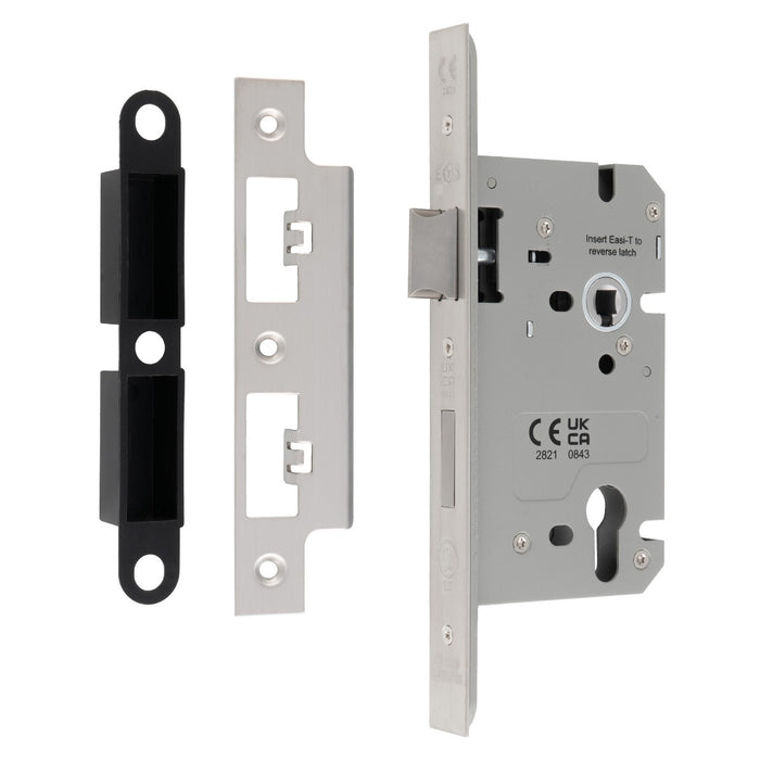 Eurospec 60mm Easi-T Din Euro Profile Sashlock DLS7260EP