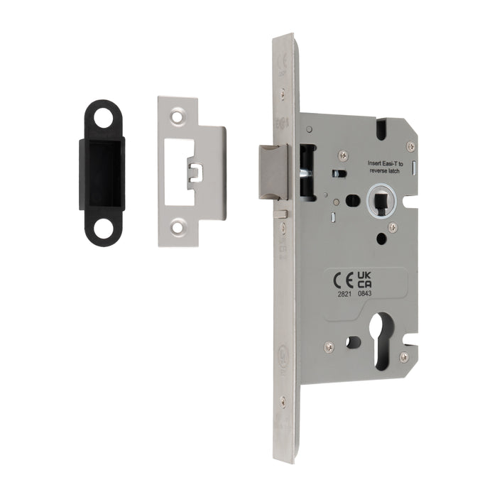 Eurospec Easi-T Din Euro Profile Nightlatch DLS7260NL