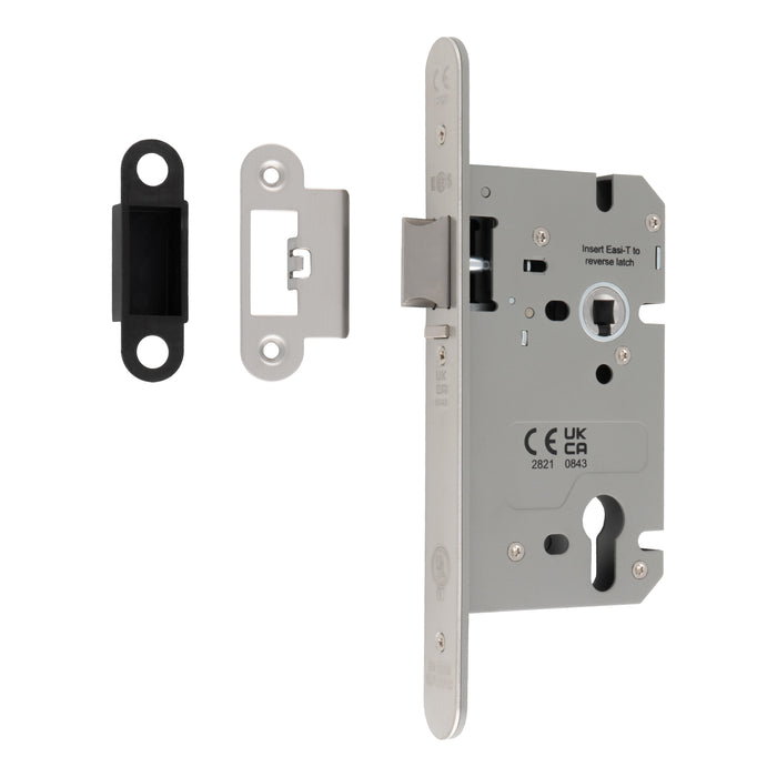Eurospec Easi-T Din Euro Profile Nightlatch DLS7260NL