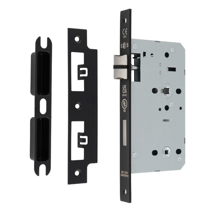 Eurospec Din Bathroom Lock DLX7860WC
