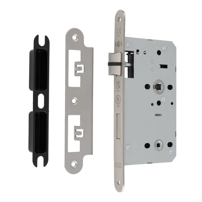 Eurospec Din Bathroom Lock DLX7860WC