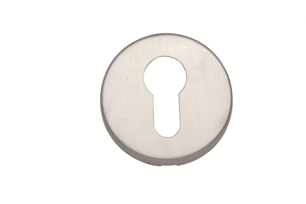 Bary Euro Profile Escutcheon Satin Stainless Steel