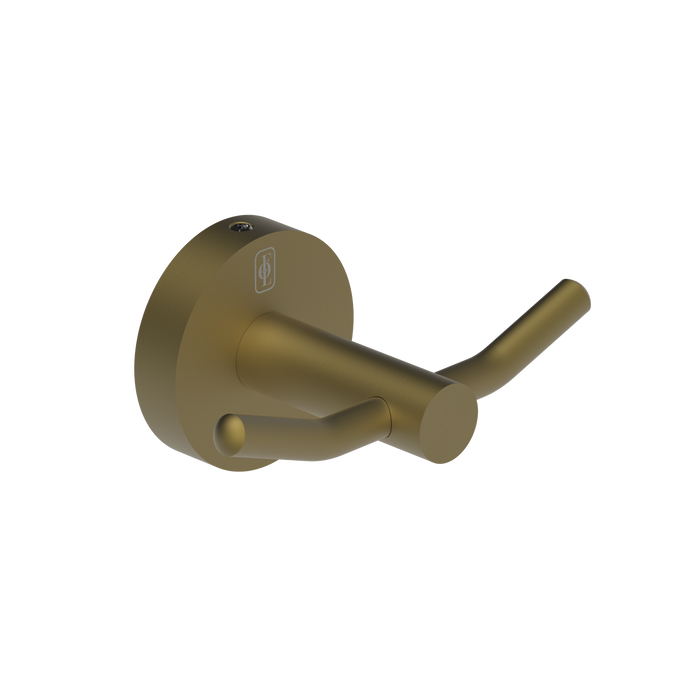 Contemporary Double Robe Hook SSS F22-502-00