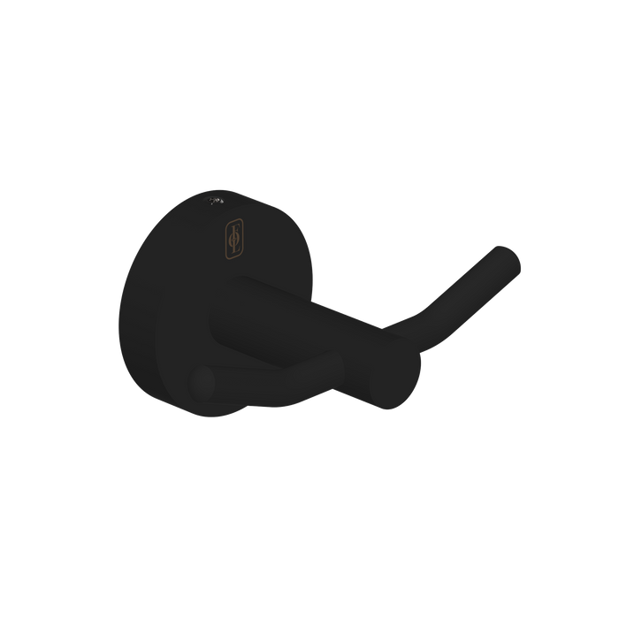 Contemporary Double Robe Hook SSS F22-502-00