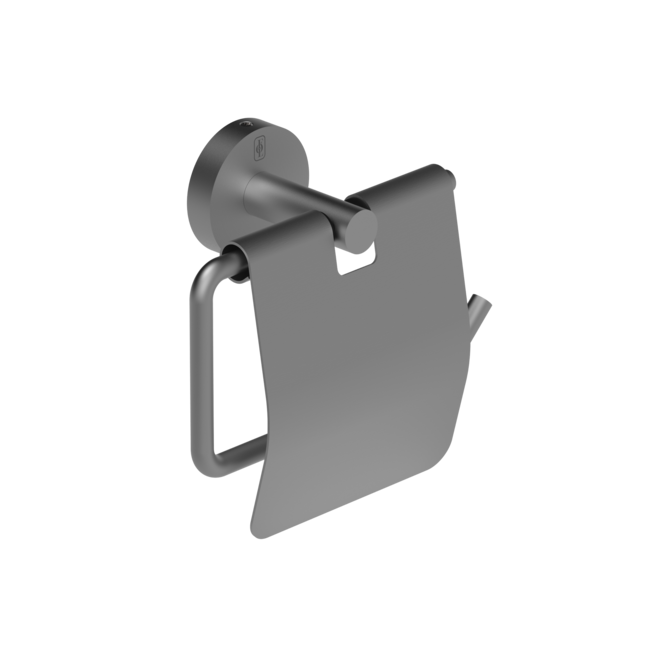 Contemporary Covered Toilet Roll Holder SSS F22-504-00