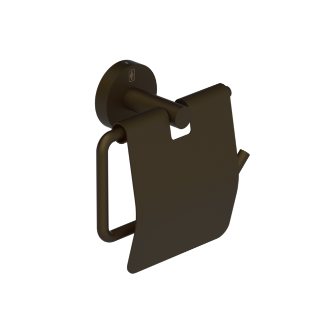 Contemporary Covered Toilet Roll Holder SSS F22-504-00