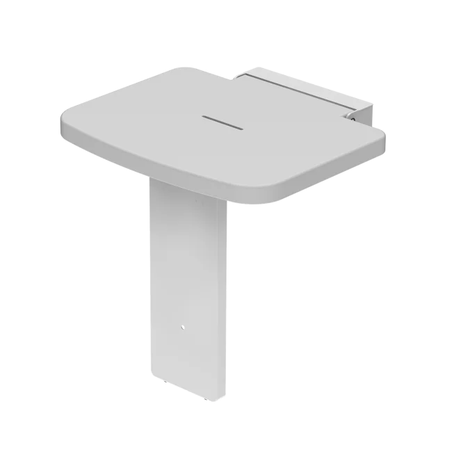 Fold Down Stainless Steel Shower Seat with Slow Descend Leg F22-FDS