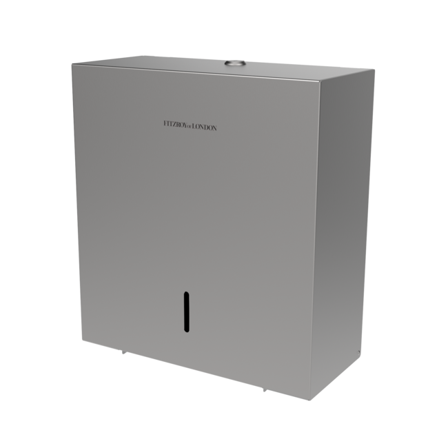 Contemporary Stainless Steel Toilet Roll Dispenser FOL-TRDISP