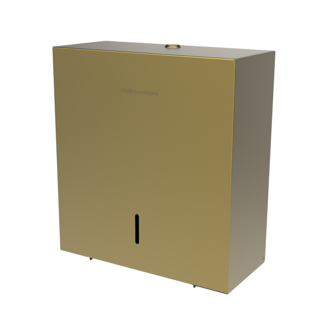 Contemporary Stainless Steel Toilet Roll Dispenser FOL-TRDISP