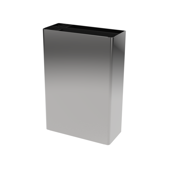 Contemporary 16L Stainless Steel Wall Hung Waste Bin FOL-WHBIN