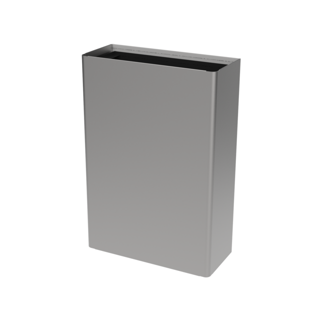 Contemporary 16L Stainless Steel Wall Hung Waste Bin FOL-WHBIN