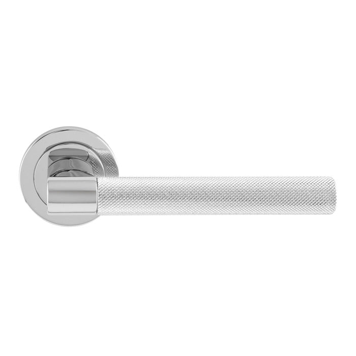 Eurospec Manital Hey Rete Lever Handle on Threaded Round Rose HN5
