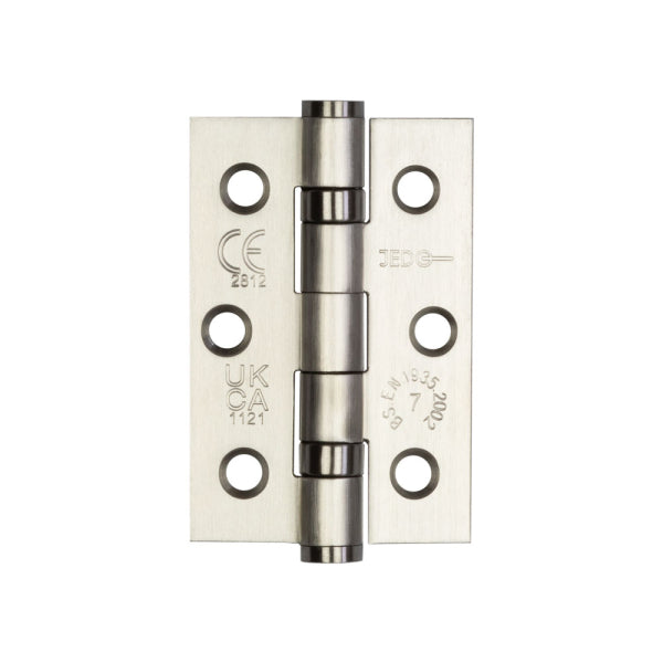 Frelan Hardware Jedo Stainless Steel Grade 7 Ball Bearing Hinge 76 x 50mm J9502