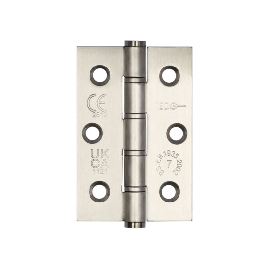 Frelan Hardware Jedo Stainless Steel Grade 7 Washered Hinge 76x50mm J9504