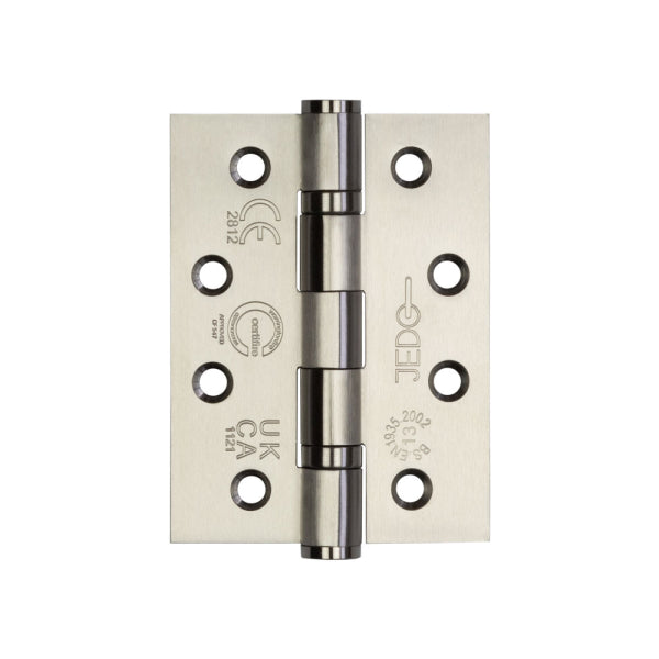 Frelan Hardware Certifire Stainless Steel Grade 13 Ball Bearing Hinges 3 Pack 102 x 76 x 3mm J9533