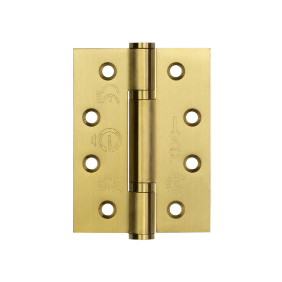 Frelan Hardware Jedo Stainless Steel Grade 13 Polymer Bearing Hinges 3 Knuckle 102 x 76mm J9603