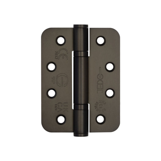 Frelan Hardware Jedo Stainless Steel Grade 13 Radiused Polymer Bearing Hinges 3 Knuckle ( 3 Pack) J9633