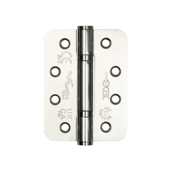 Frelan Hardware Jedo Stainless Steel Grade 13 Radiused Polymer Bearing Hinges 3 Knuckle ( 3 Pack) J9633