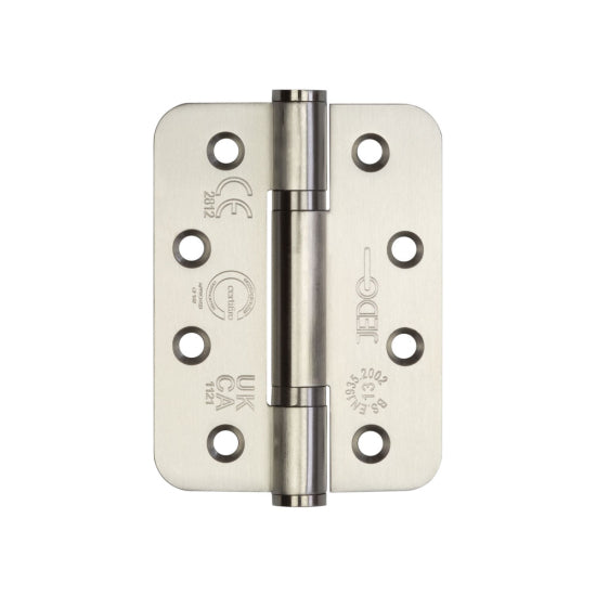 Frelan Hardware Jedo Stainless Steel Grade 13 Radiused Polymer Bearing Hinges 3 Knuckle ( 3 Pack) J9633