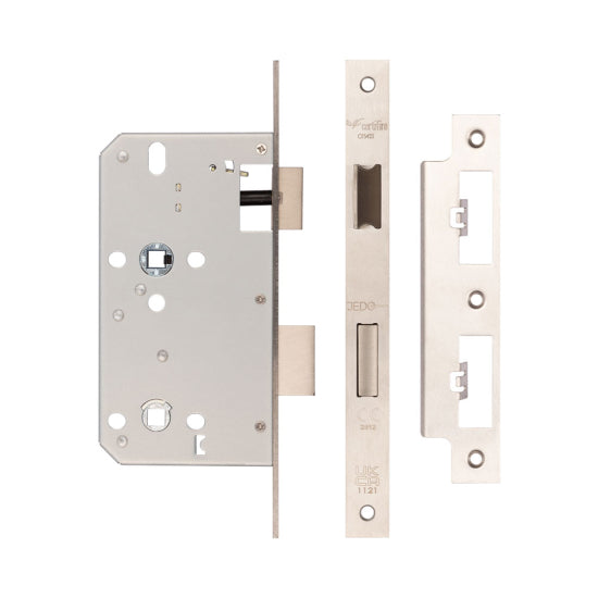 Frelan Hardware Jedo 78mm Din Bathroom Lock JL-DB60