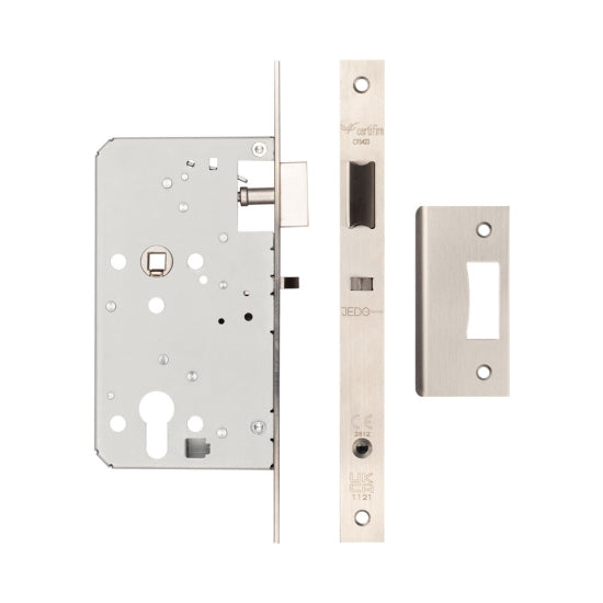 Frelan Hardware Jedo Architectural 72mm Din Nightlatch JL-DNL60