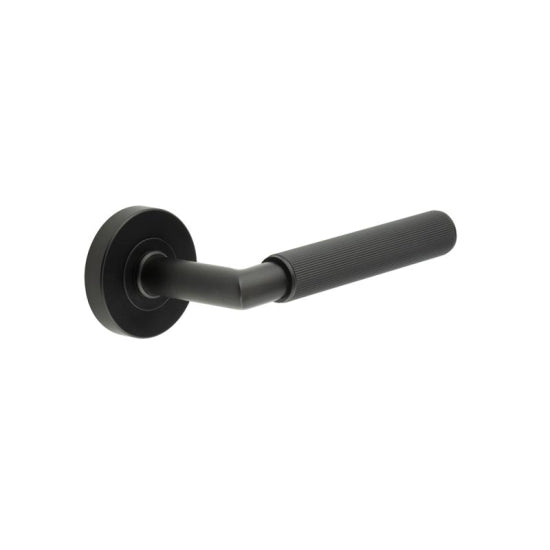Frelan Hardware Three One Six Linear Knurled Door Handles JMB402