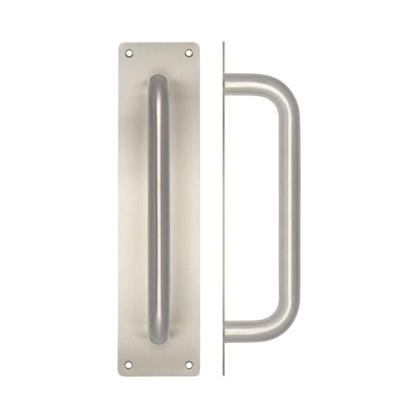 Frelan Hardware Stainless Steel Pull Handles with Plate JSS160
