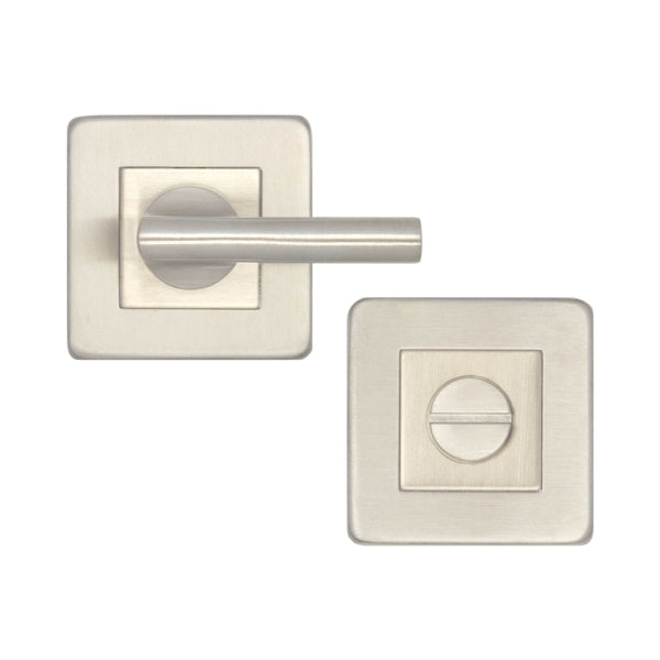 Frelan Hardware JSS356 Stain Stainless Steel Square Easy Turn & Release