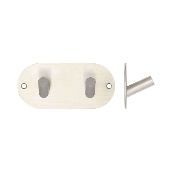 Frelan Hardware Double Robe Hook 90 x 45mm JSS902C