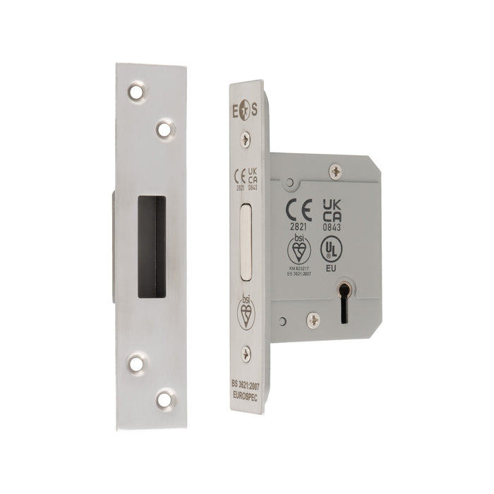 Eurospec Easi-T 3 Lever Deadlock LDS53