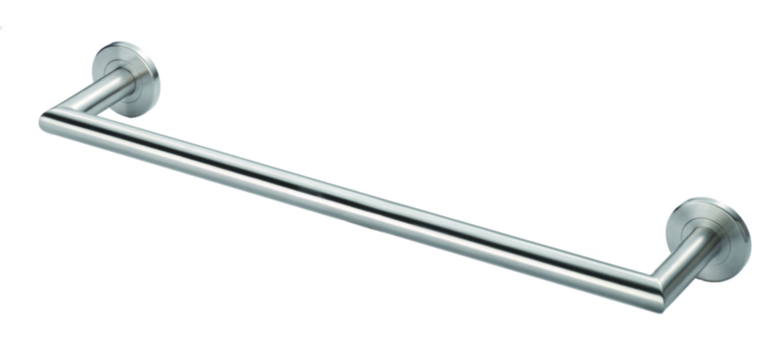 Carlisle Brass Stainless Steel Single Towel Rail LX2