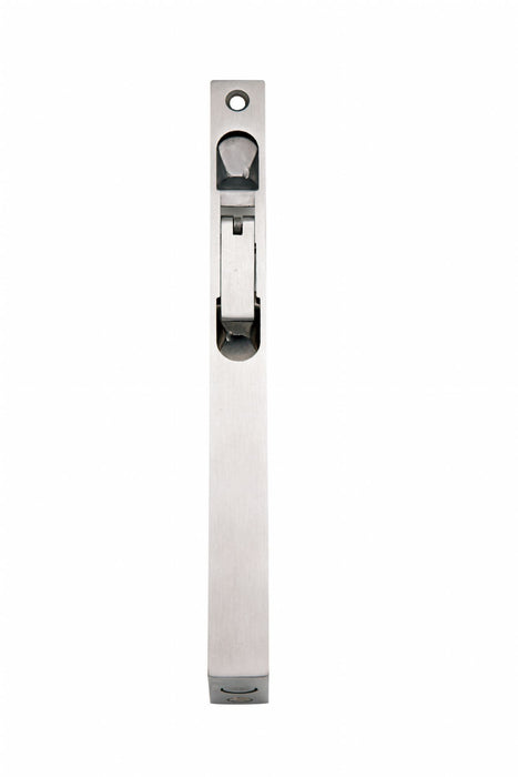 Bary Lever Action Flush Bolt 200 x 19mm - Satin Nickel - Polished Chrome