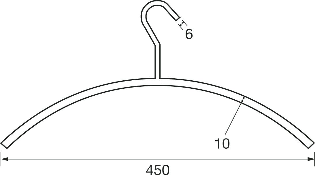 Bary Open Coat Hanger