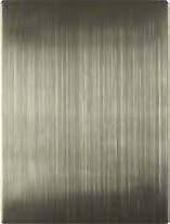 Bary - Flat Plate - Blank- Adhesive - Satin Stainless Steel