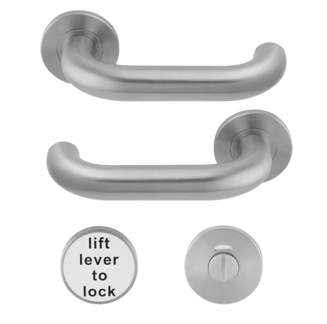 Carlisle Brass Eurospec 22mm Lift to Lock Lever Set with Indicating Release CSL1220LL