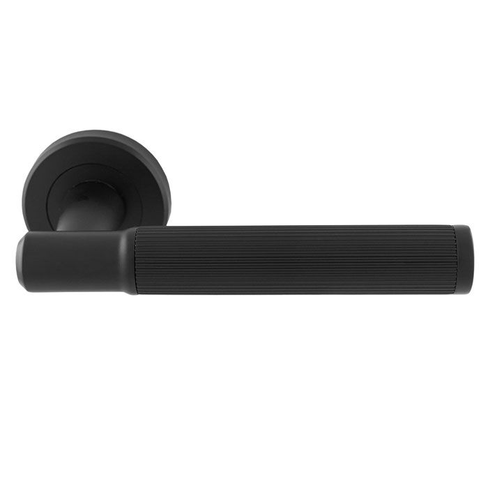 Carlisle Brass Serozzetta Image Lines Lever on Round Rose